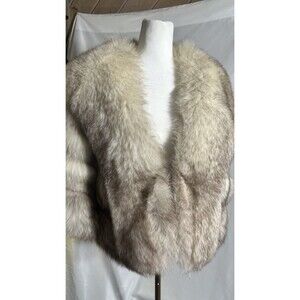 Vintage Sear Fashion 1950's Norwegian Fox Cape
